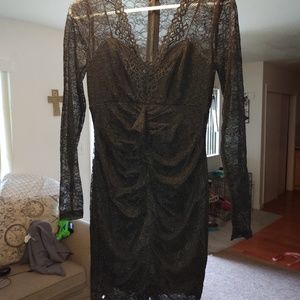 Black lace Guess dress